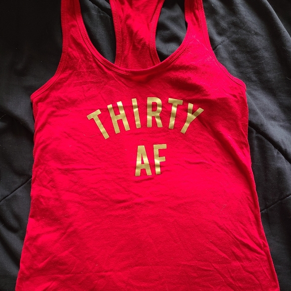 "30 AF" Racerback Tank - Picture 2 of 4